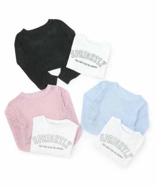 minimal / ミニマル ニット・セーター | 【インナーツキ】【アラエル】メッシュニット | 詳細23