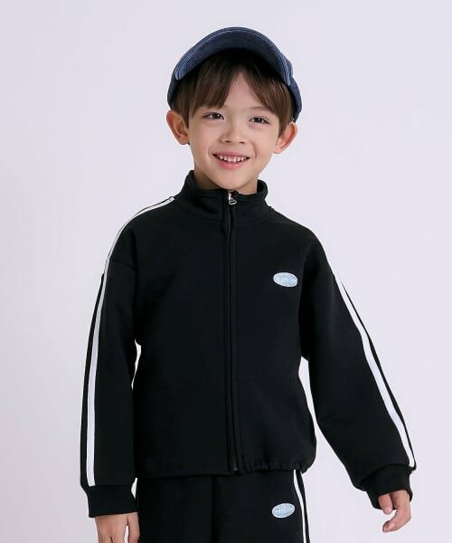 minimal / ミニマル カーディガン・ボレロ | 【防汚】トラックジャケット/ダンボール（黒）