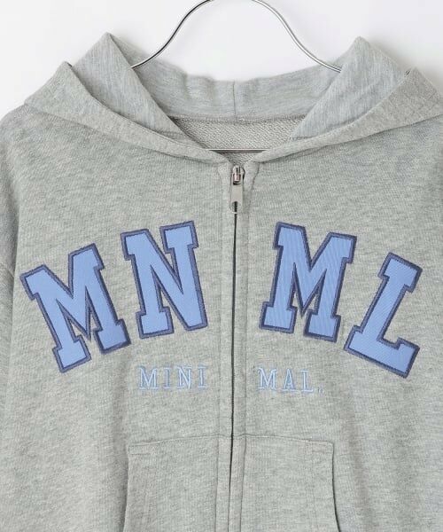 minimal / ミニマル パーカー | 【吸水速乾】【サラサラプラス】ロゴジップパーカー | 詳細12