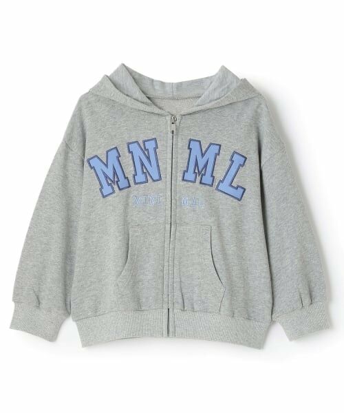 minimal / ミニマル パーカー | 【吸水速乾】【サラサラプラス】ロゴジップパーカー | 詳細8