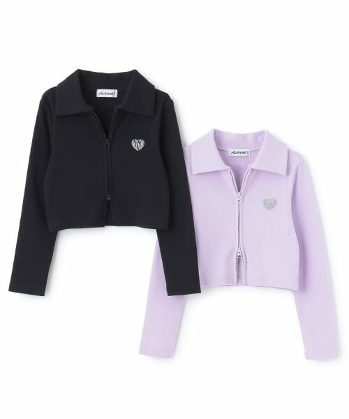 minimal / ミニマル カーディガン・ボレロ | 【吸水速乾】【サラサラプラス】Wジップカーディガン | 詳細13