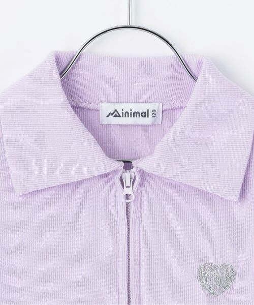 minimal / ミニマル カーディガン・ボレロ | 【吸水速乾】【サラサラプラス】Wジップカーディガン | 詳細2