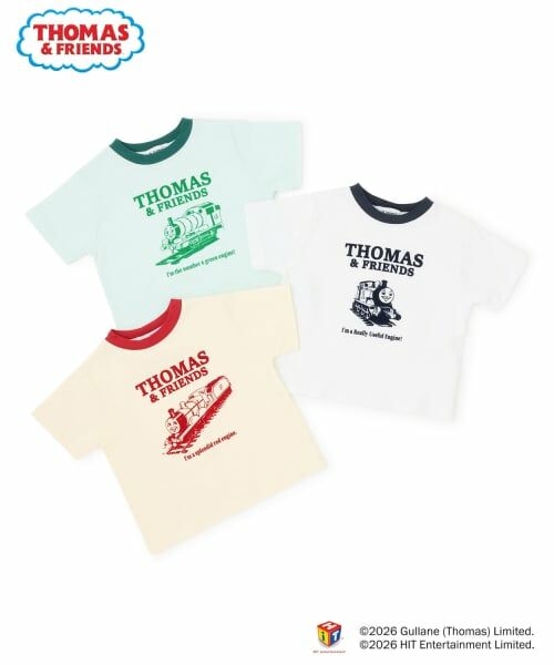 minimal / ミニマル Tシャツ | 【3月13日発売予定】【きかんしゃトーマス】アソートプリント半袖Tシャツ | 詳細9