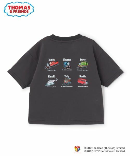 minimal / ミニマル Tシャツ | 【3月13日発売予定】【きかんしゃトーマス】集合バックプリント | 詳細1