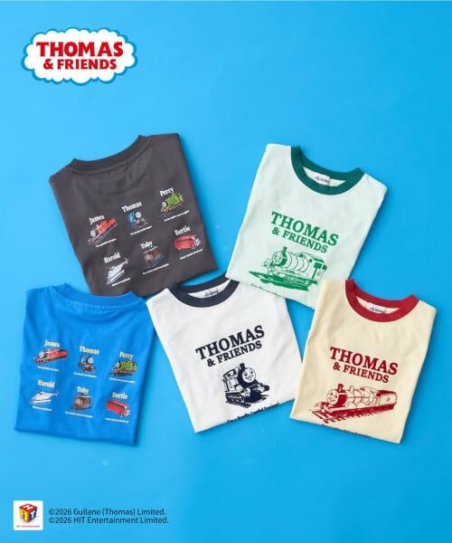 minimal / ミニマル Tシャツ | 【3月13日発売予定】【きかんしゃトーマス】集合バックプリント | 詳細19