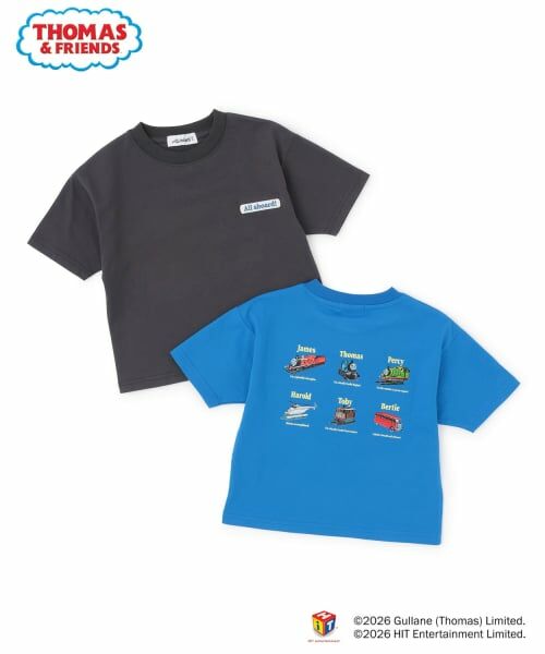 minimal / ミニマル Tシャツ | 【3月13日発売予定】【きかんしゃトーマス】集合バックプリント | 詳細7