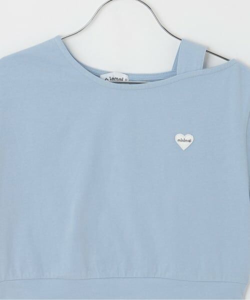 minimal / ミニマル Tシャツ | 【綿100%】ワンショル半袖ロゴTシャツ | 詳細2