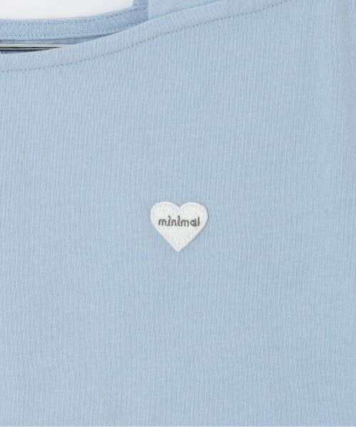 minimal / ミニマル Tシャツ | 【綿100%】ワンショル半袖ロゴTシャツ | 詳細3