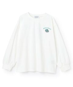 minimal / ミニマル Tシャツ | 【綿100%】【防汚】ドーナツフォトプリント長袖Tシャツ