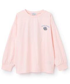 minimal / ミニマル Tシャツ | 【綿100%】【防汚】ドーナツフォトプリント長袖Tシャツ