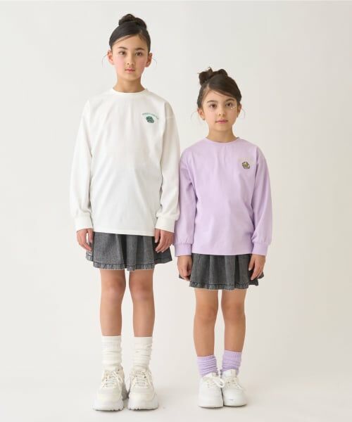 minimal / ミニマル Tシャツ | 【綿100%】【防汚】ドーナツフォトプリント長袖Tシャツ | 詳細11