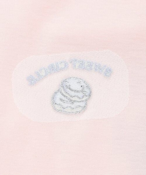 minimal / ミニマル Tシャツ | 【綿100%】【防汚】ドーナツフォトプリント長袖Tシャツ | 詳細21