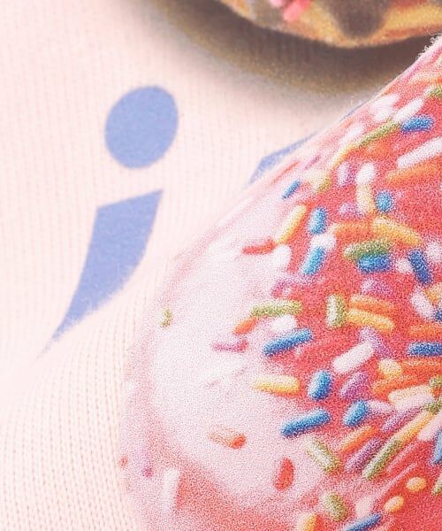 minimal / ミニマル Tシャツ | 【綿100%】【防汚】ドーナツフォトプリント長袖Tシャツ | 詳細23