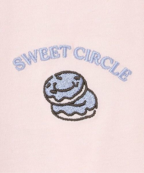 minimal / ミニマル Tシャツ | 【綿100%】【防汚】ドーナツフォトプリント長袖Tシャツ | 詳細6