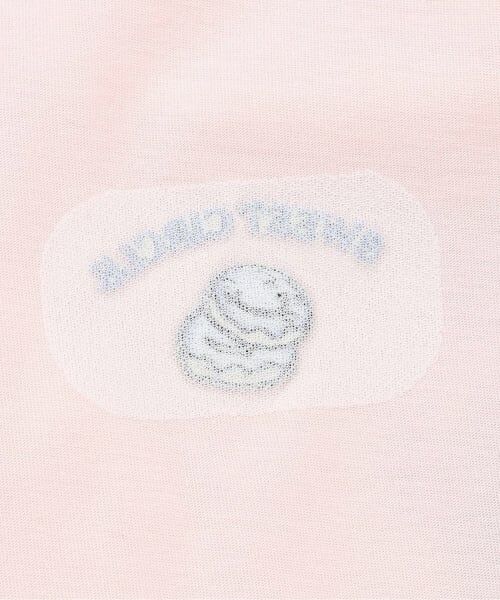 minimal / ミニマル Tシャツ | 【綿100%】【防汚】ドーナツフォトプリント長袖Tシャツ | 詳細7