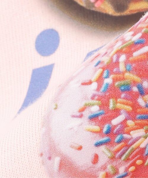 minimal / ミニマル Tシャツ | 【綿100%】【防汚】ドーナツフォトプリント長袖Tシャツ | 詳細9