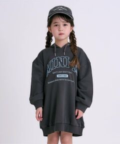 minimal / ミニマル ミニ丈・ひざ丈ワンピース | 【吸水速乾】パーカーワンピース