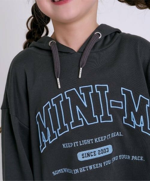 minimal / ミニマル ミニ丈・ひざ丈ワンピース | 【吸水速乾】パーカーワンピース | 詳細11