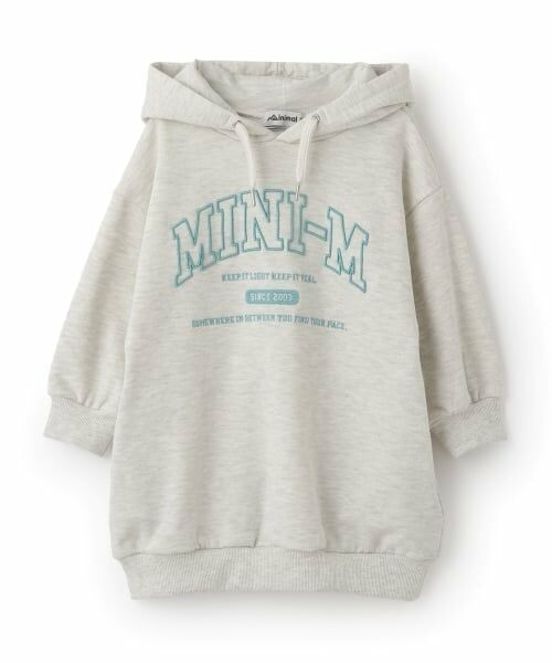 minimal / ミニマル ミニ丈・ひざ丈ワンピース | 【吸水速乾】パーカーワンピース | 詳細21