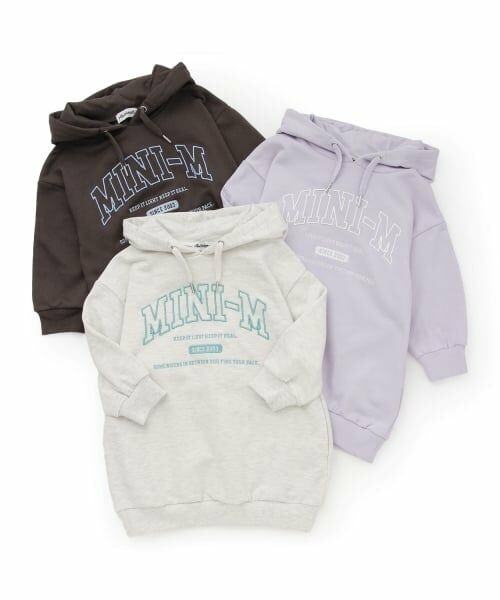 minimal / ミニマル ミニ丈・ひざ丈ワンピース | 【吸水速乾】パーカーワンピース | 詳細22