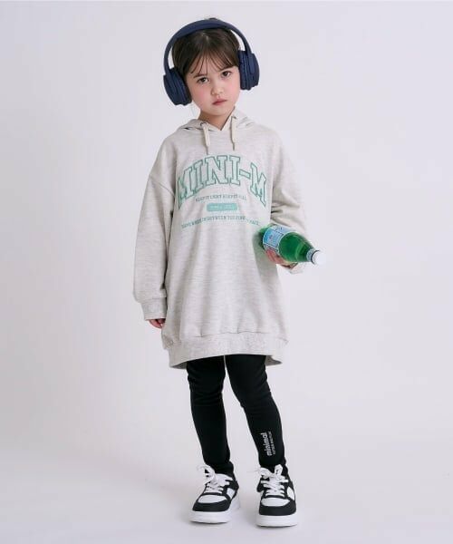 minimal / ミニマル ミニ丈・ひざ丈ワンピース | 【吸水速乾】パーカーワンピース | 詳細3