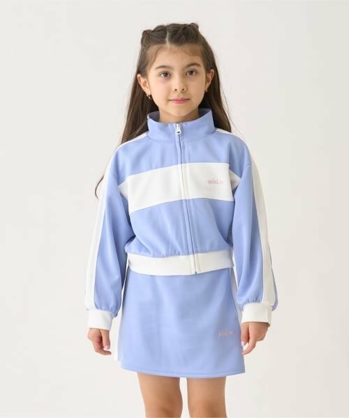 minimal / ミニマル カーディガン・ボレロ | 【吸水速乾】トラックジャケット・スカートセット（サックス）