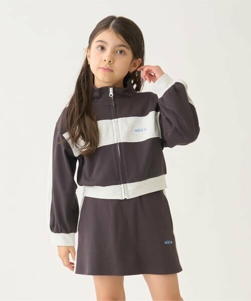 minimal / ミニマル カーディガン・ボレロ | 【吸水速乾】トラックジャケット・スカートセット（チャコール）