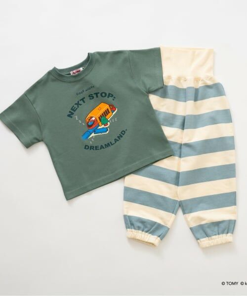 minimal / ミニマル ルームウェア | 【あつまれ!プラレールズ】おやすみパジャマ | 詳細10