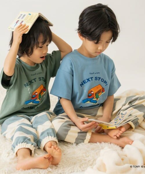 minimal / ミニマル ルームウェア | 【あつまれ!プラレールズ】おやすみパジャマ | 詳細9