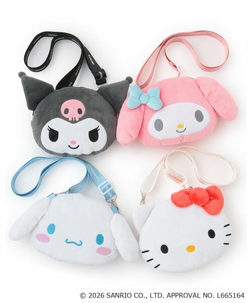 minimal / ミニマル ショルダーバッグ | 【サンリオキャラクターズ】フェイスショルダーバッグ | 詳細9