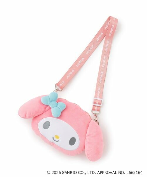 minimal / ミニマル ショルダーバッグ | 【サンリオキャラクターズ】フェイスショルダーバッグ（ピンク）