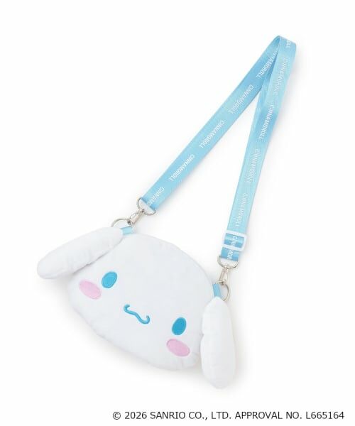 minimal / ミニマル ショルダーバッグ | 【サンリオキャラクターズ】フェイスショルダーバッグ（サックス）