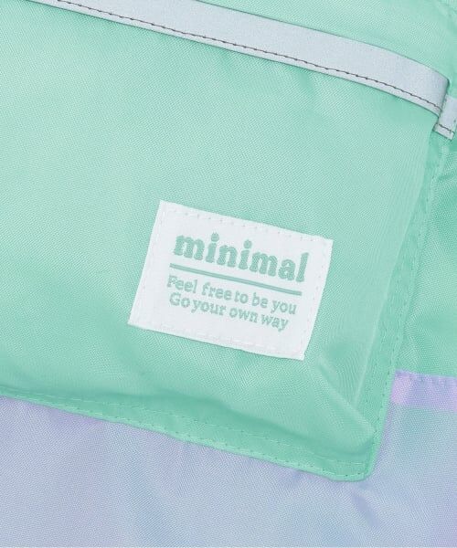 minimal / ミニマル リュック・バックパック | 【DailyME/撥水】体操着・ランドセルの上から背負えるナップサック | 詳細4
