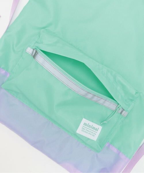 minimal / ミニマル リュック・バックパック | 【DailyME/撥水】体操着・ランドセルの上から背負えるナップサック | 詳細6