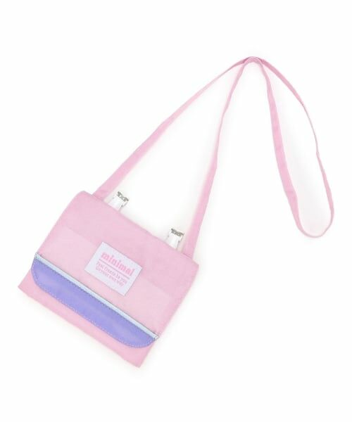 minimal / ミニマル ショルダーバッグ | 【DailyME/撥水】移動ポシェット・ポケット（ピンク）
