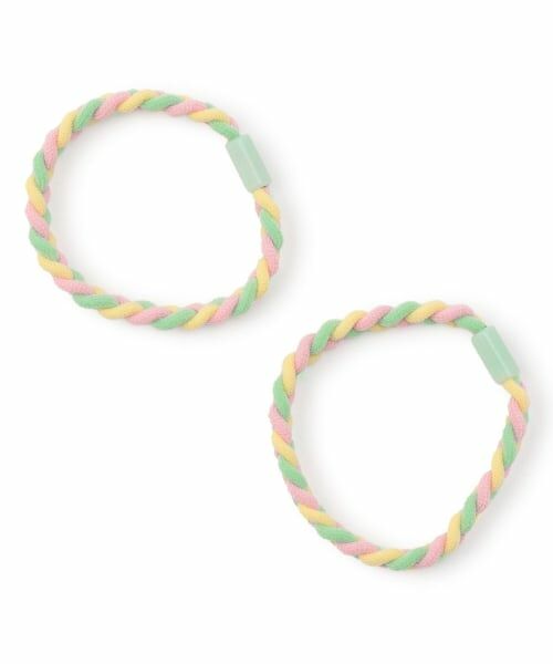 minimal / ミニマル ヘアゴム・シュシュ | カラフルヘアゴム（ライト グリーン）