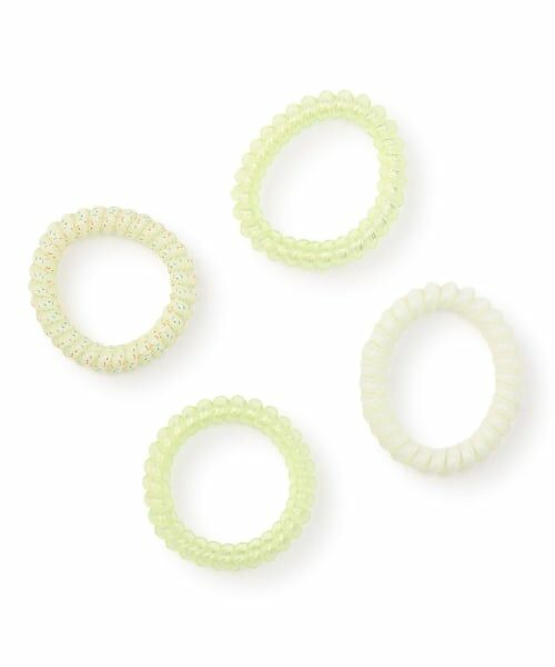 minimal / ミニマル ヘアゴム・シュシュ | ツイストヘアゴム（ライト グリーン）