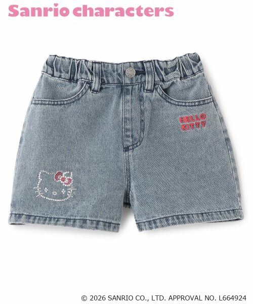 minimal / ミニマル ショート・ハーフ・半端丈パンツ | 【サンリオキャラクターズ】デニムショートパンツ | 詳細12