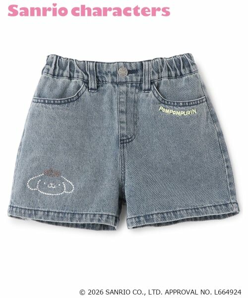 minimal / ミニマル ショート・ハーフ・半端丈パンツ | 【サンリオキャラクターズ】デニムショートパンツ | 詳細13