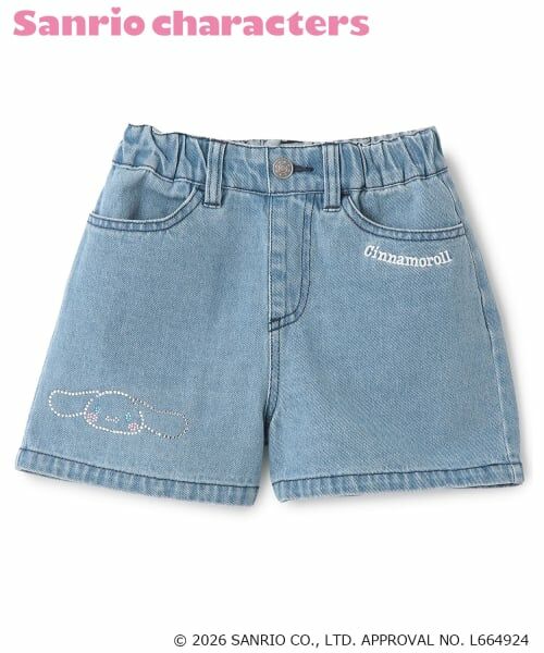 minimal / ミニマル ショート・ハーフ・半端丈パンツ | 【サンリオキャラクターズ】デニムショートパンツ | 詳細14