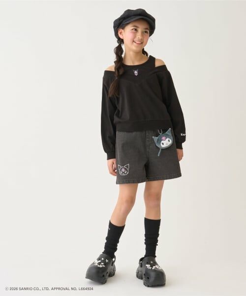 minimal / ミニマル ショート・ハーフ・半端丈パンツ | 【サンリオキャラクターズ】デニムショートパンツ | 詳細4