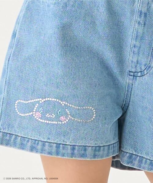 minimal / ミニマル ショート・ハーフ・半端丈パンツ | 【サンリオキャラクターズ】デニムショートパンツ | 詳細7