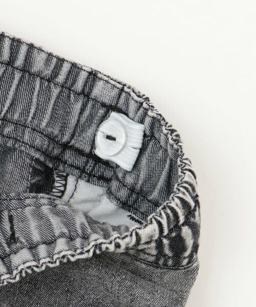 minimal / ミニマル その他パンツ | 【裾ゴム仕様】ライン入りデニムカーゴパンツ | 詳細14