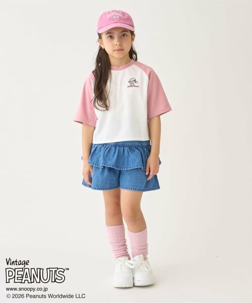 minimal / ミニマル ミニ・ひざ丈スカート | デニムティアードスカパン | 詳細1