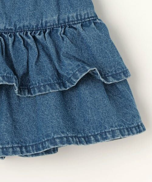 minimal / ミニマル ミニ・ひざ丈スカート | デニムティアードスカパン | 詳細10