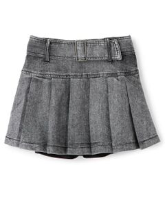 minimal / ミニマル ショート・ハーフ・半端丈パンツ | 【インナーパンツつき】ベルトつきデニムスカート