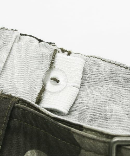 minimal / ミニマル ショート・ハーフ・半端丈パンツ | 【インナーパンツつき】ベルトつきデニムスカート | 詳細3