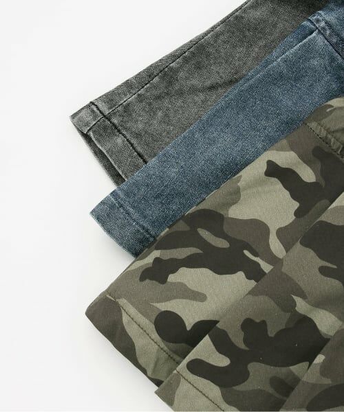 minimal / ミニマル ショート・ハーフ・半端丈パンツ | 【インナーパンツつき】ベルトつきデニムスカート | 詳細5