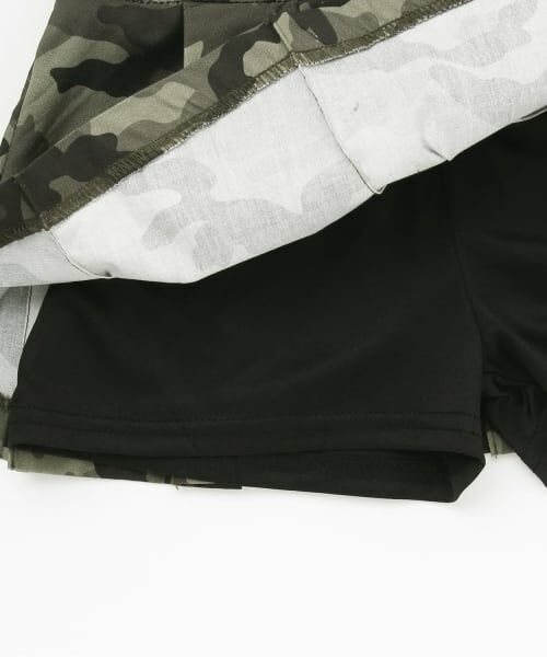 minimal / ミニマル ショート・ハーフ・半端丈パンツ | 【インナーパンツつき】ベルトつきデニムスカート | 詳細6