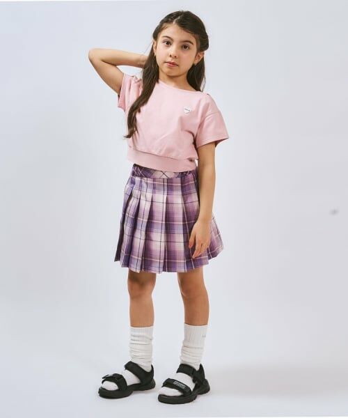 minimal / ミニマル ミニ・ひざ丈スカート | 【インナーパンツつき】チェックプリーツスカート | 詳細1